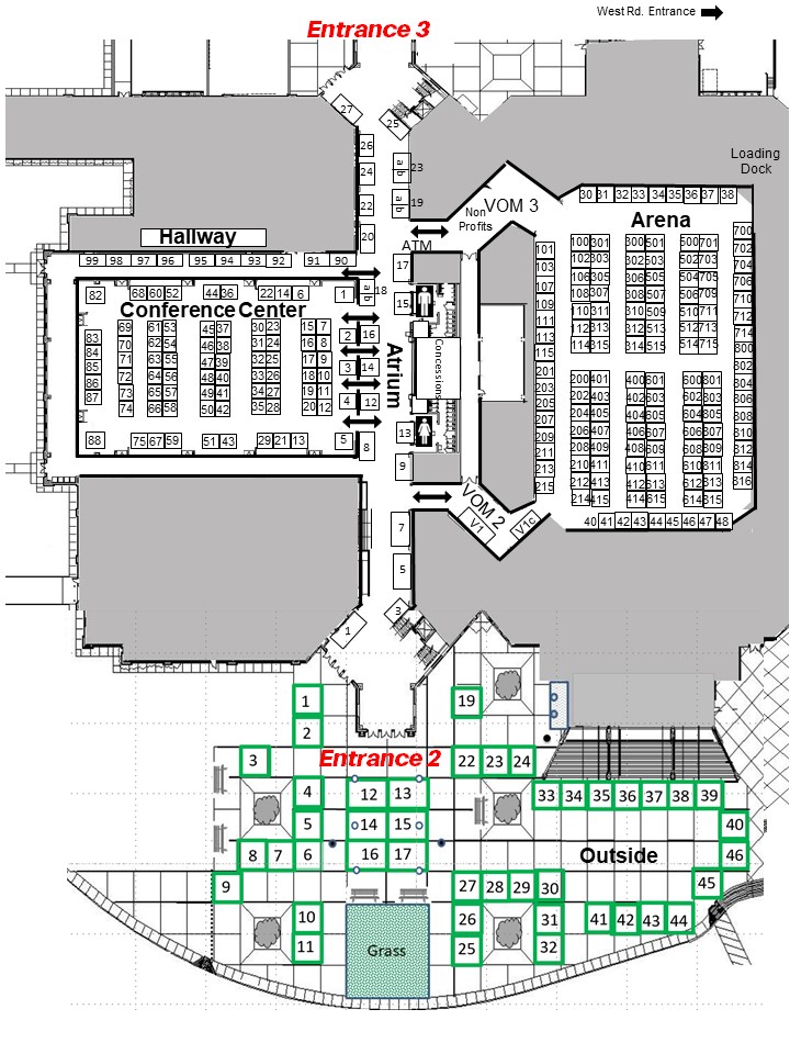 berry center layout